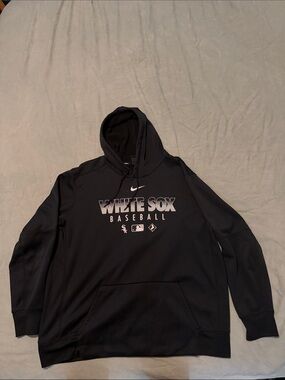 Nike x MLB Chicago White Sox Baseball Crewneck Dri-Fit Hoodie
